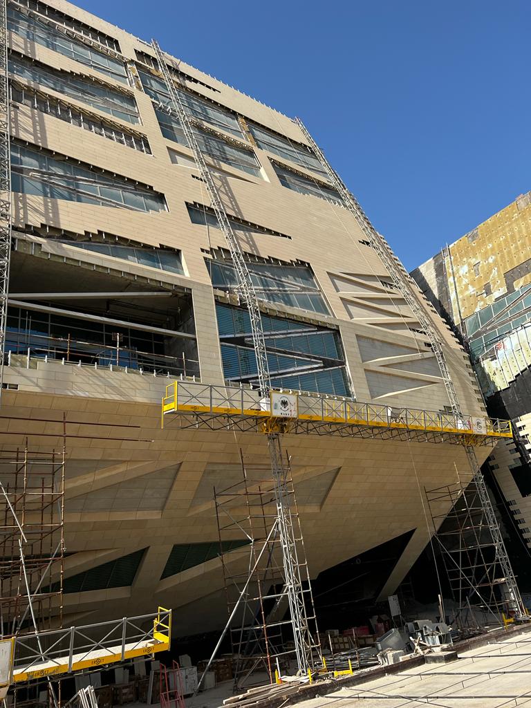 SAAF Building - Facade Detail View